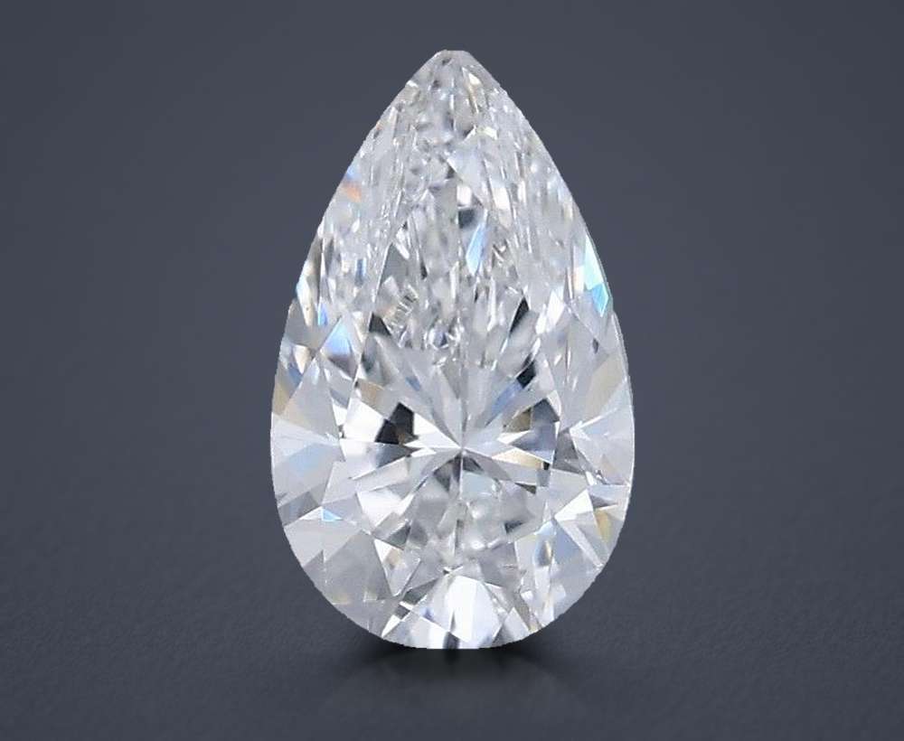 0.69 Carat Pear Lab Diamond