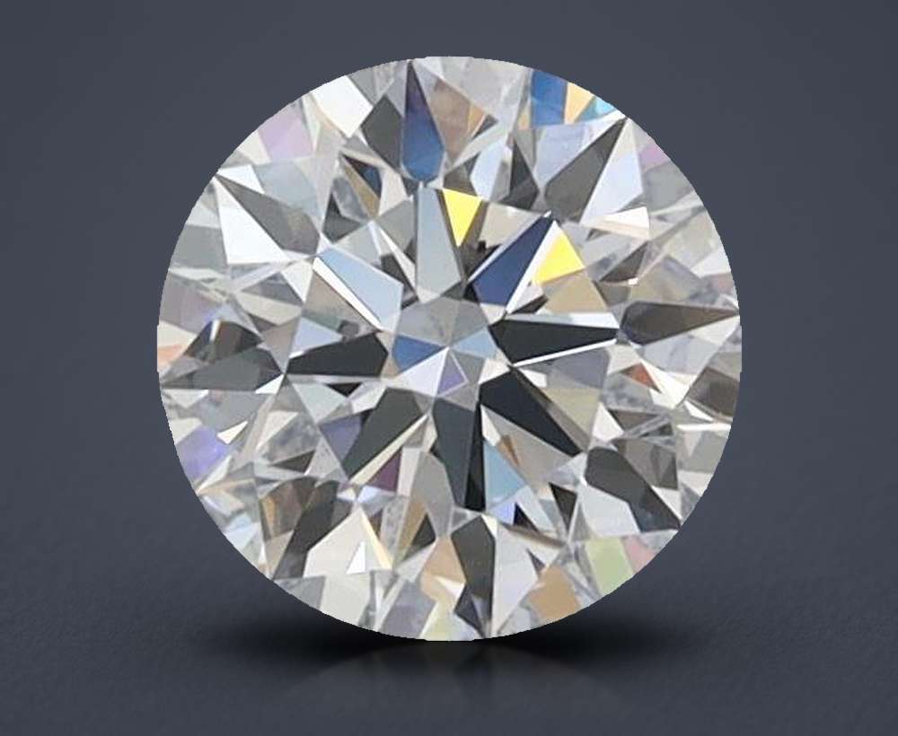 0.77 Carat Round Lab Diamond