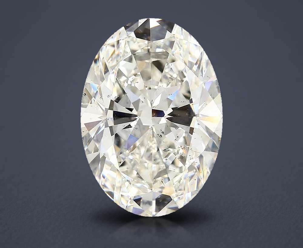 7.32 Carat Oval Natural Diamond