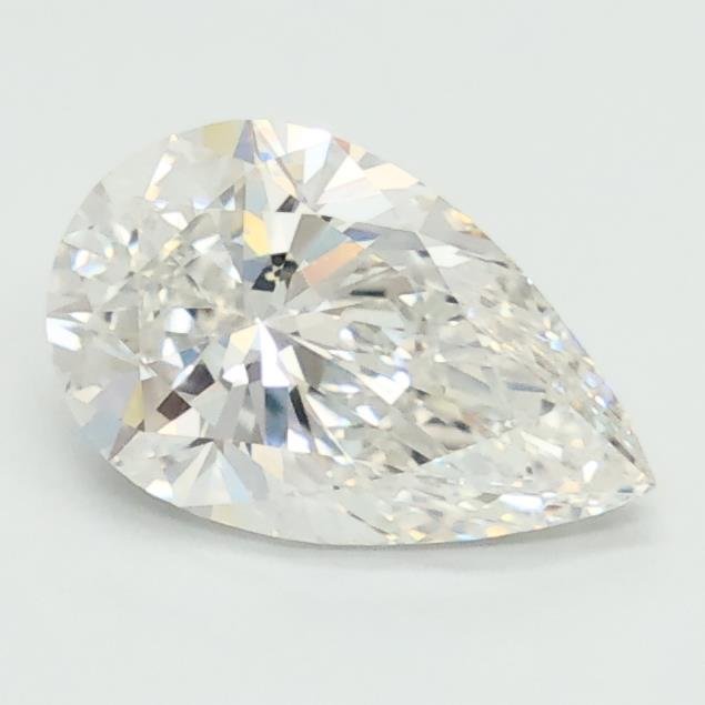 1.10ct F VVS1 Rare Carat Ideal Cut Pear Lab Grown Diamond