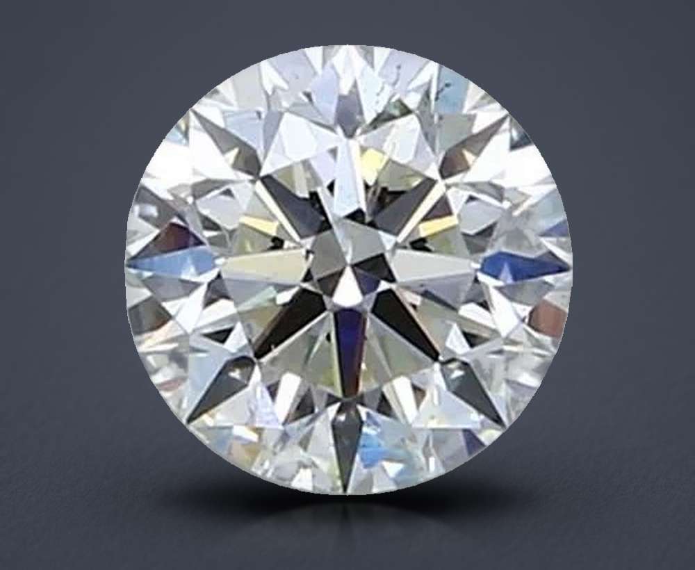 0.71 Carat Round Natural Diamond