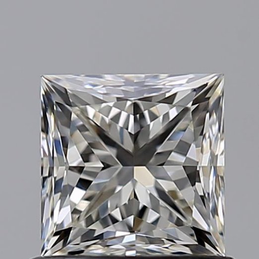 0.81ct J VVS1 Very Good Cut Princess Diamond