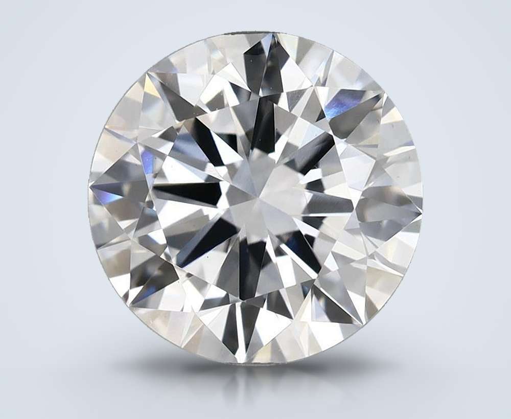 4.52 Carat Round Lab Diamond