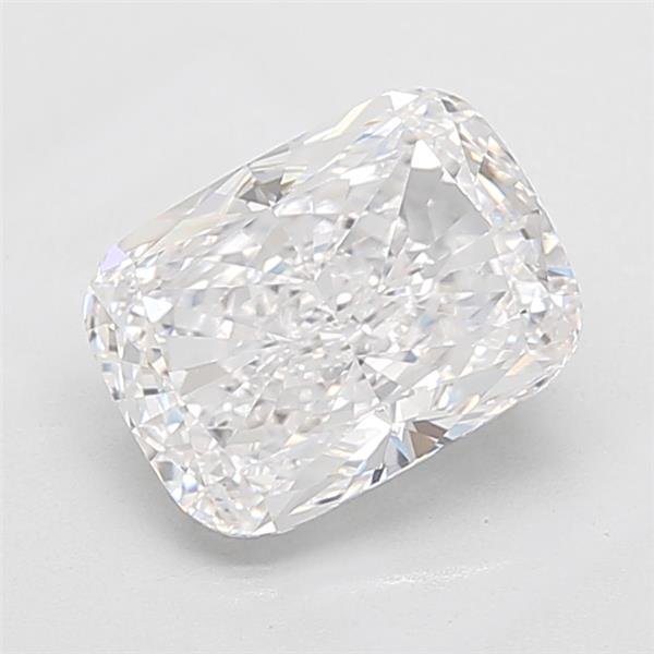 3.51ct D VVS2 Very Good Cut Cushion Lab Grown Diamond