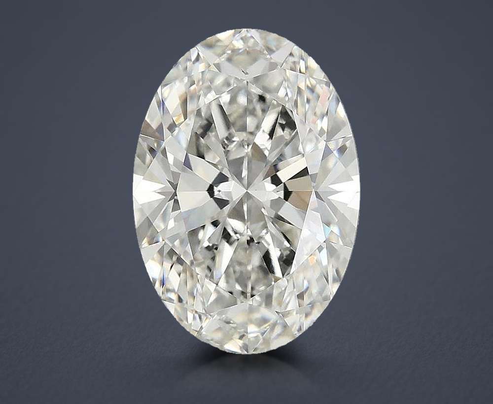 4.00 Carat Oval Lab Diamond