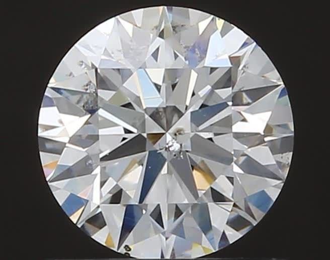 0.81ct D SI2 Rare Carat Ideal Cut Round Diamond