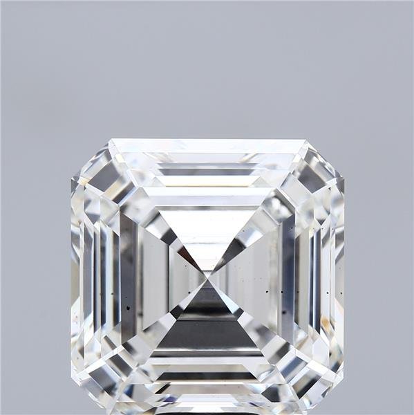 15.53ct G VS2 Rare Carat Ideal Cut Asscher Lab Grown Diamond