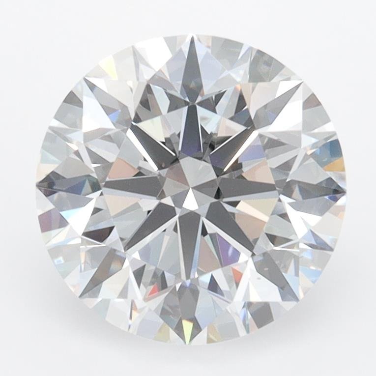 2.56ct D VVS1 Rare Carat Ideal Cut Round Lab Grown Diamond