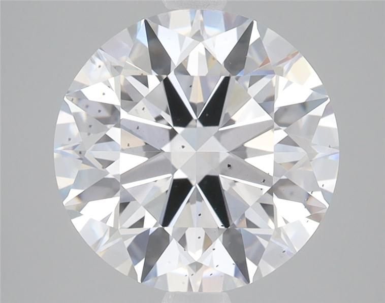 4.25ct F SI1 Rare Carat Ideal Cut Round Lab Grown Diamond