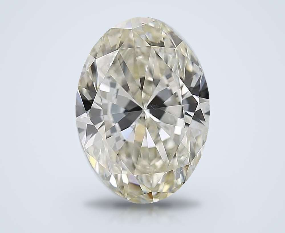 3.51 Carat Oval Natural Diamond