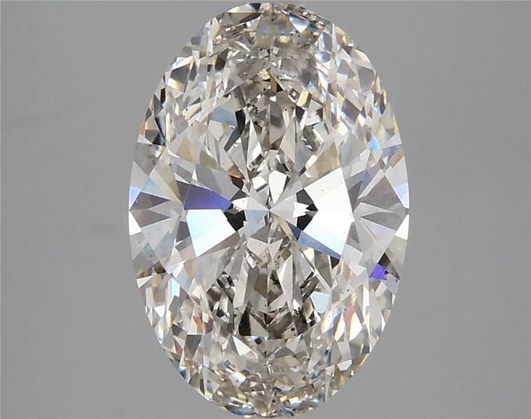 2.83ct H VS2 Rare Carat Ideal Cut Oval Lab Grown Diamond