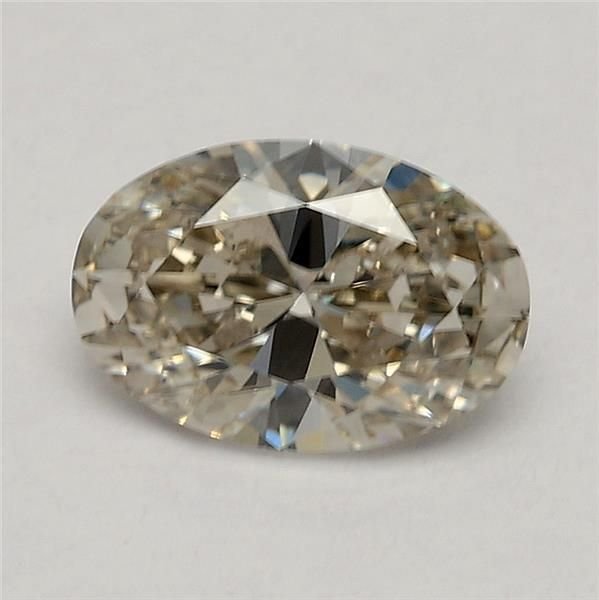 0.80ct K SI1 Rare Carat Ideal Cut Oval Lab Grown Diamond