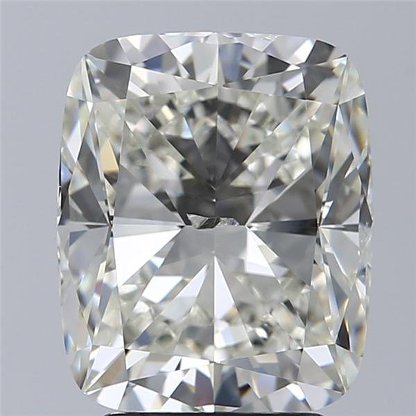 3.01ct J SI2 Excellent Cut Cushion Diamond