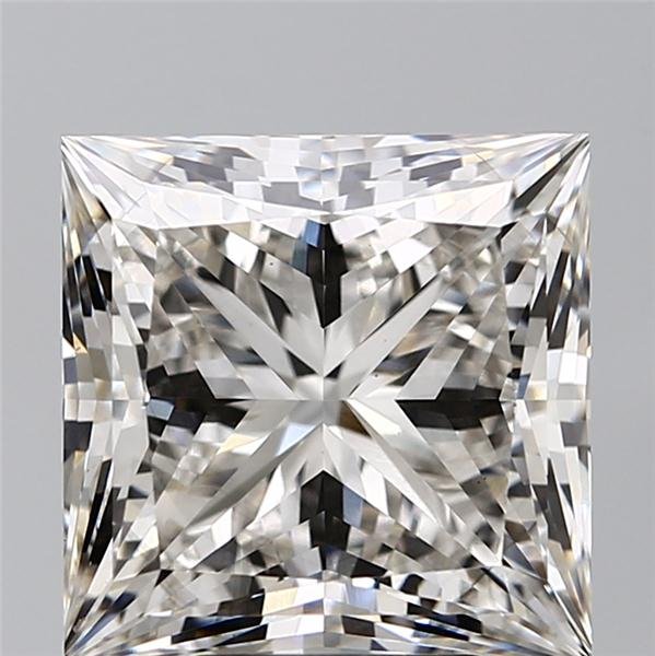 7.21ct H VS2 Rare Carat Ideal Cut Princess Lab Grown Diamond