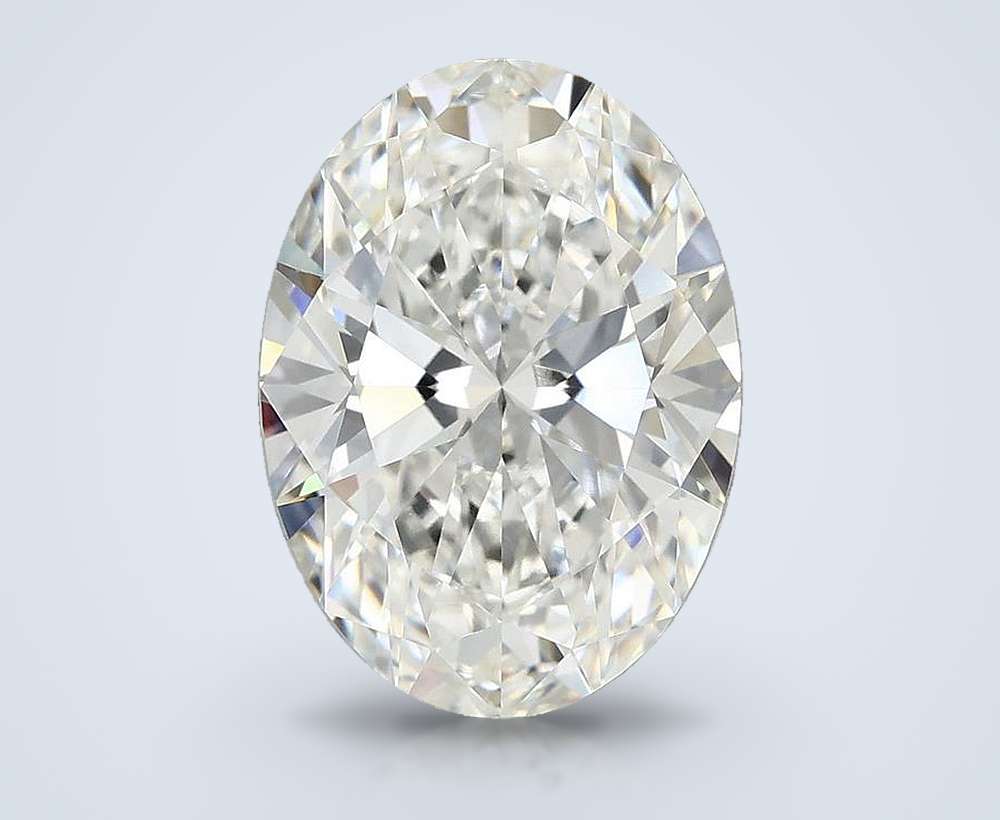 4.00 Carat Oval Lab Diamond