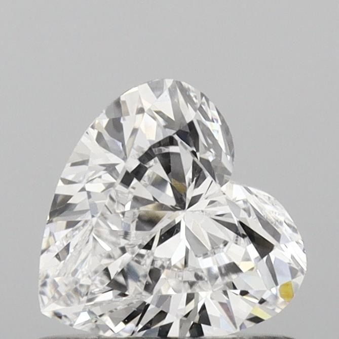 0.65ct D VS1 Rare Carat Ideal Cut Heart Lab Grown Diamond
