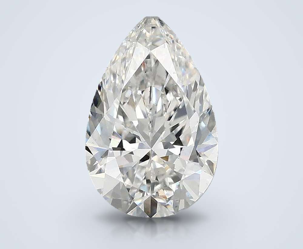 1.60 Carat Pear Lab Diamond