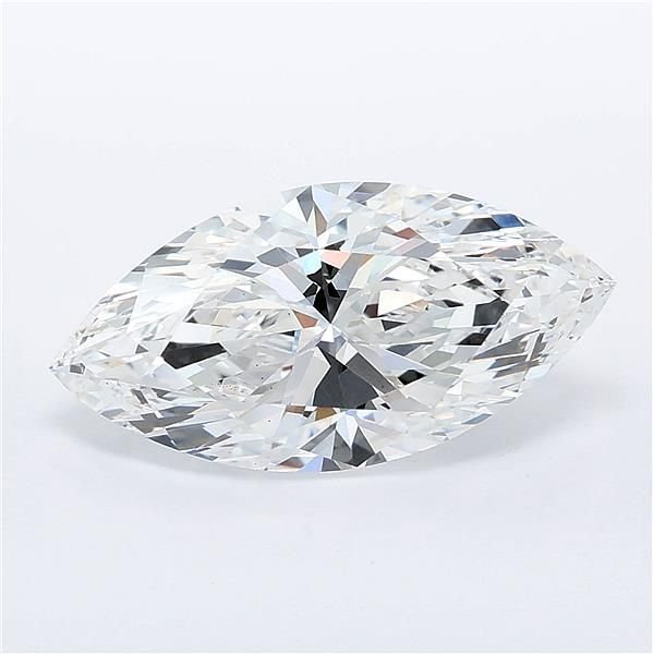 3.54ct E VS2 Rare Carat Ideal Cut Marquise Lab Grown Diamond