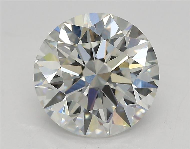 2.74ct F VVS2 Rare Carat Ideal Cut Round Lab Grown Diamond