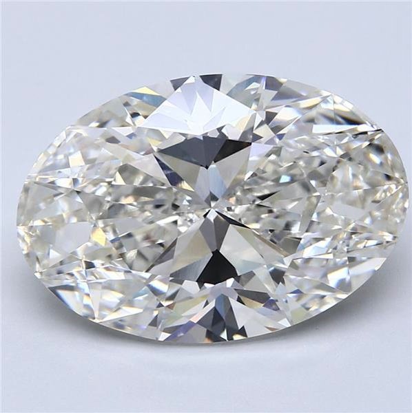 9.53ct H VVS2 Rare Carat Ideal Cut Oval Lab Grown Diamond