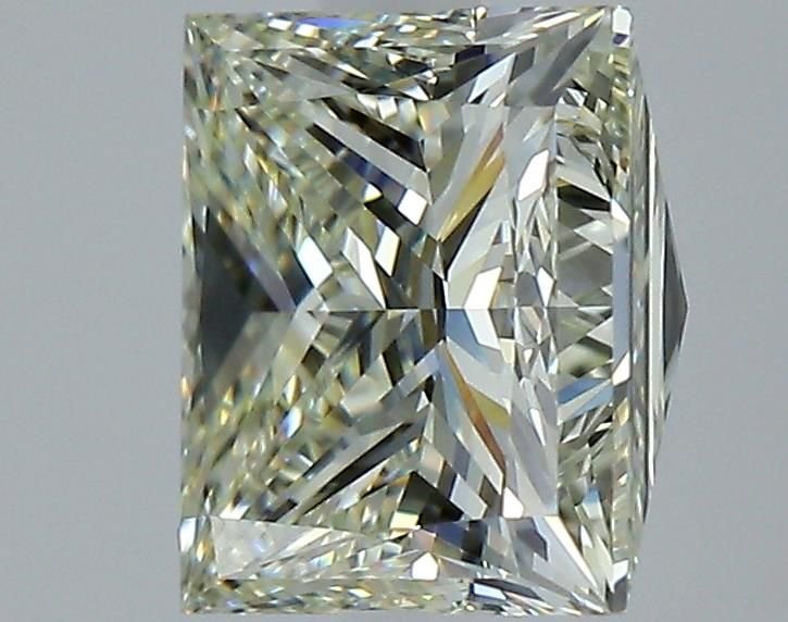 3.03ct K VS1 Rare Carat Ideal Cut Princess Diamond