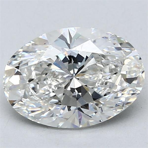 2.01ct E VS2 Very Good Cut Oval Lab Grown Diamond