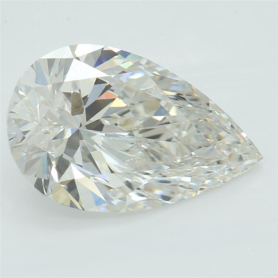 2.37ct H VS1 Rare Carat Ideal Cut Pear Lab Grown Diamond