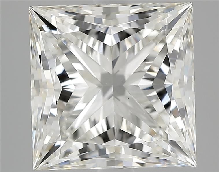 4.25ct H VS1 Rare Carat Ideal Cut Princess Lab Grown Diamond