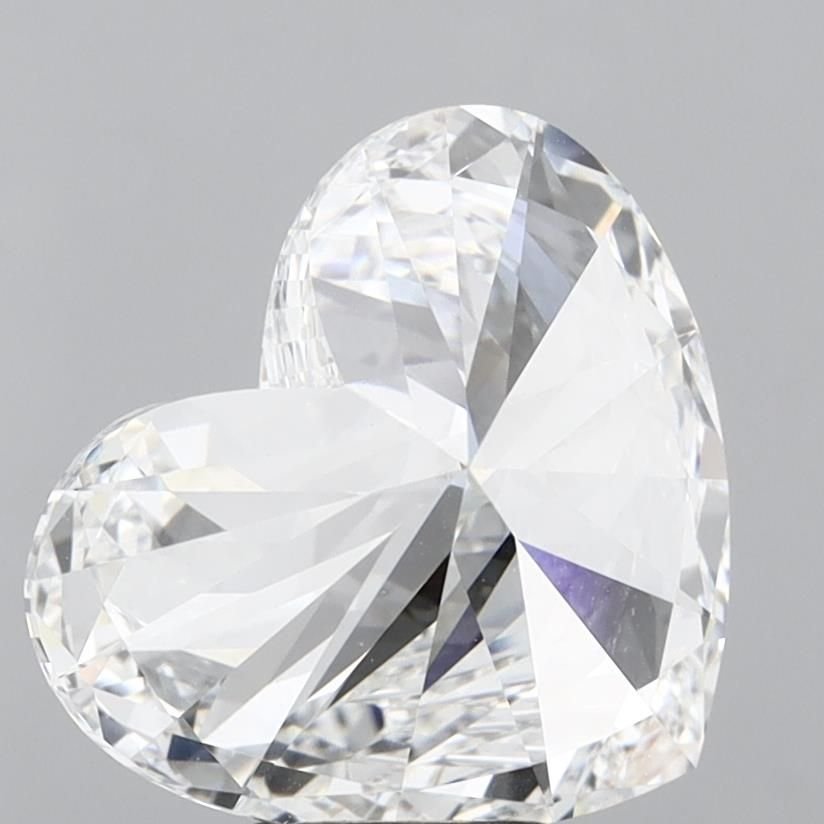 8.03ct E VVS2 Rare Carat Ideal Cut Heart Lab Grown Diamond
