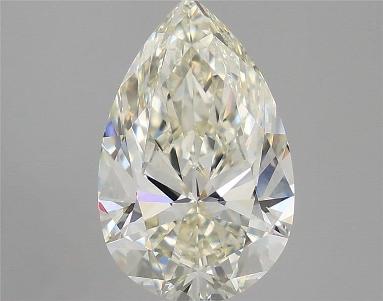 2.63ct J VS1 Rare Carat Ideal Cut Pear Diamond
