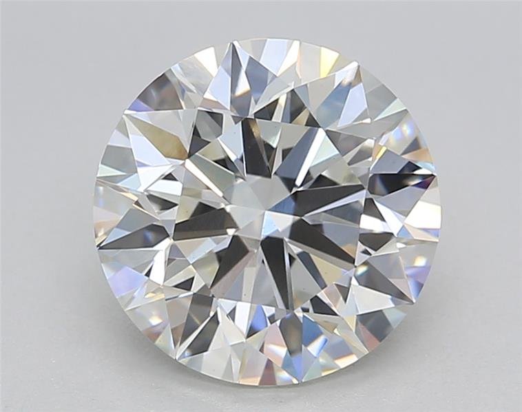 3.09ct G VS1 Rare Carat Ideal Cut Round Lab Grown Diamond