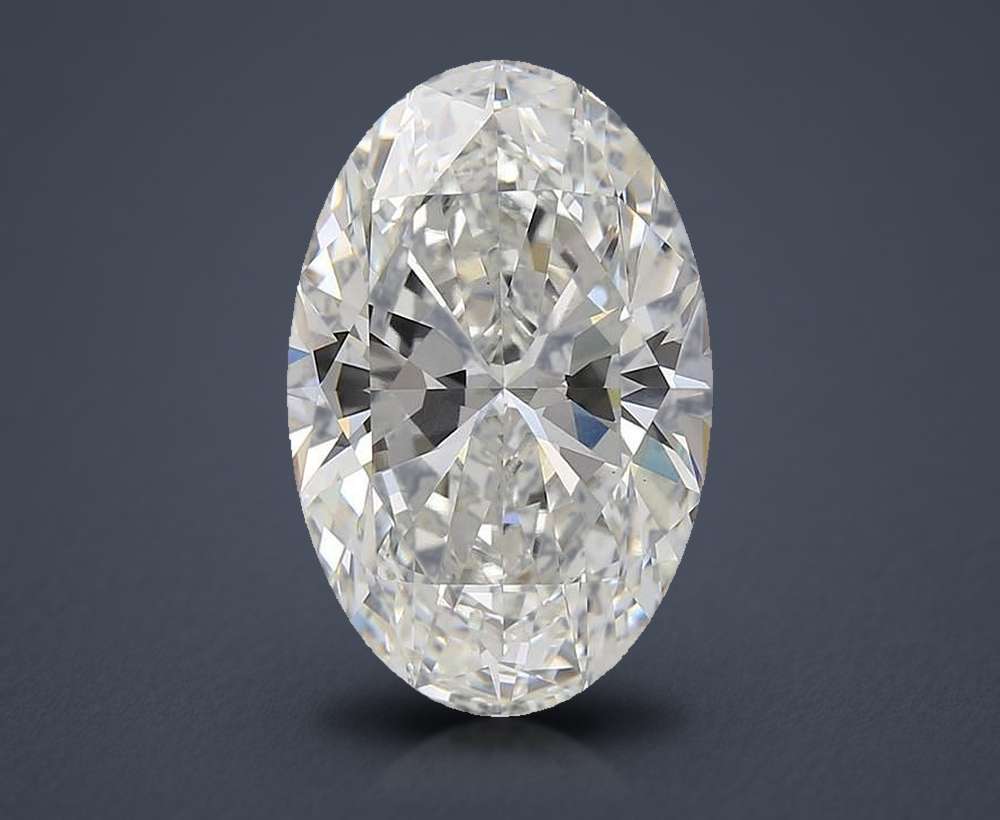 9.57 Carat Oval Lab Diamond