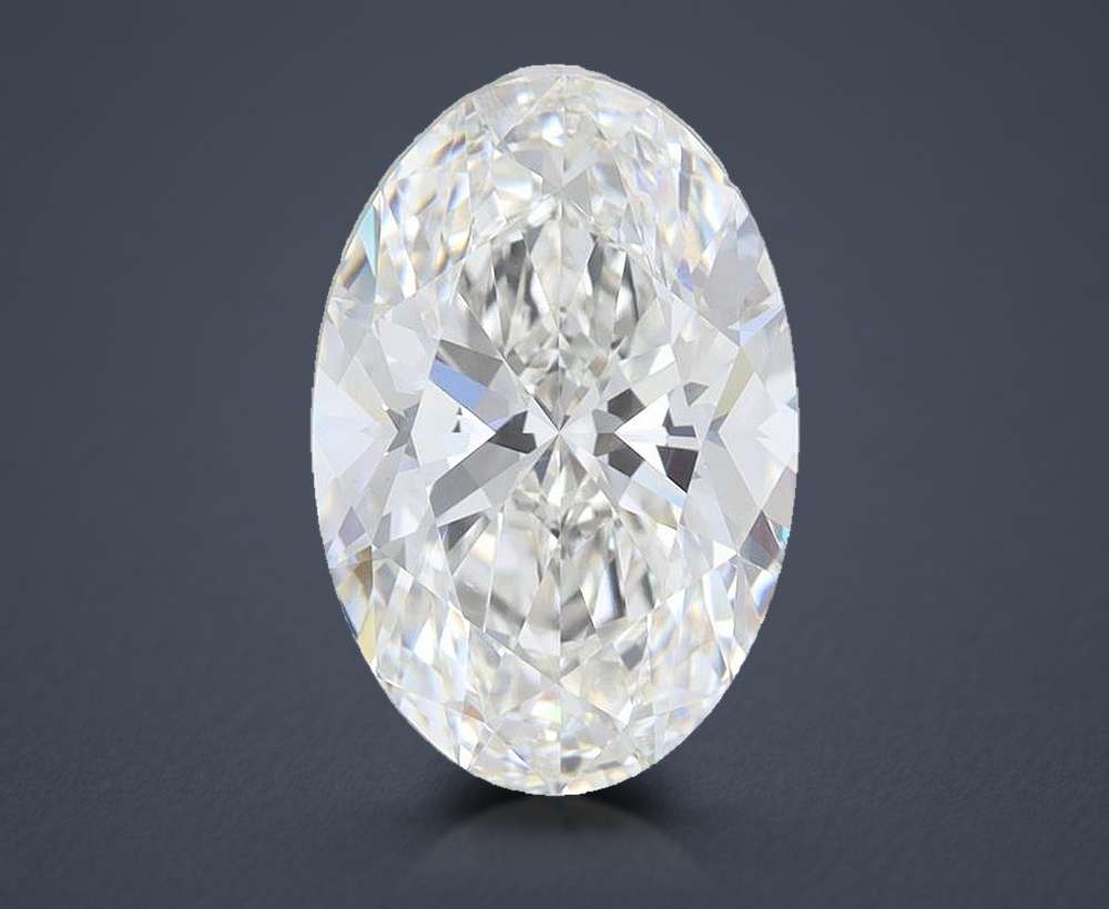 5.34 Carat Oval Lab Diamond
