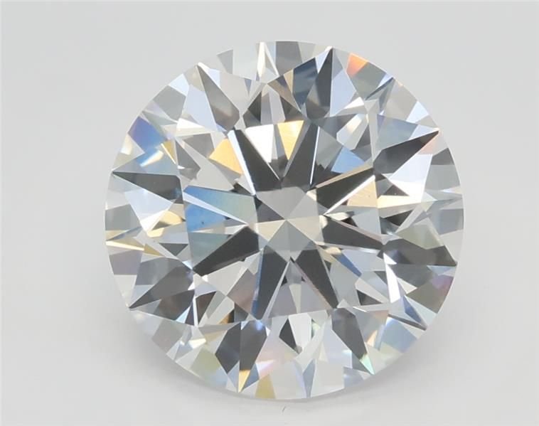 2.71ct D VS1 Rare Carat Ideal Cut Round Lab Grown Diamond