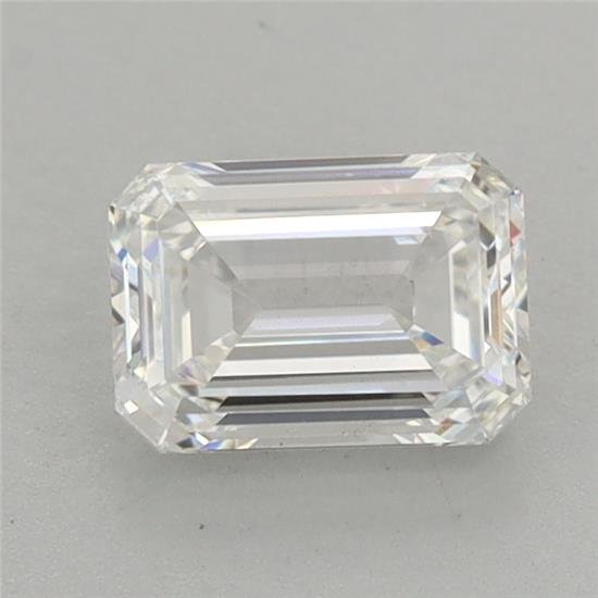 0.96ct E VVS2 Excellent Cut Emerald Lab Grown Diamond