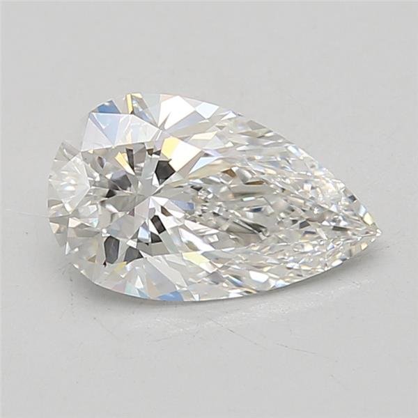 1.54ct E VS1 Rare Carat Ideal Cut Pear Lab Grown Diamond