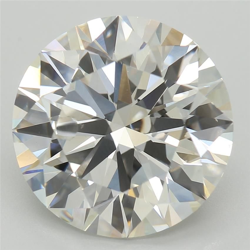 5.03ct F VVS2 Rare Carat Ideal Cut Round Lab Grown Diamond