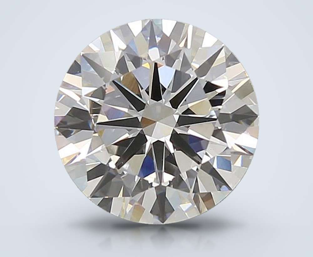 3.09 Carat Round Lab Diamond