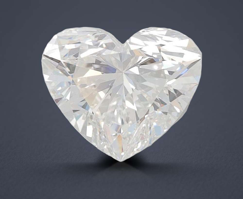 1.51 Carat Heart Lab Diamond