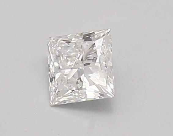 0.58ct D VVS2 Rare Carat Ideal Cut Princess Lab Grown Diamond