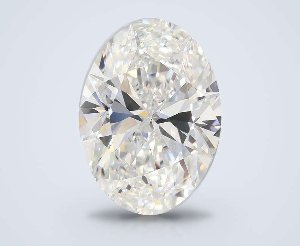 5.48 Carat Oval Lab Diamond