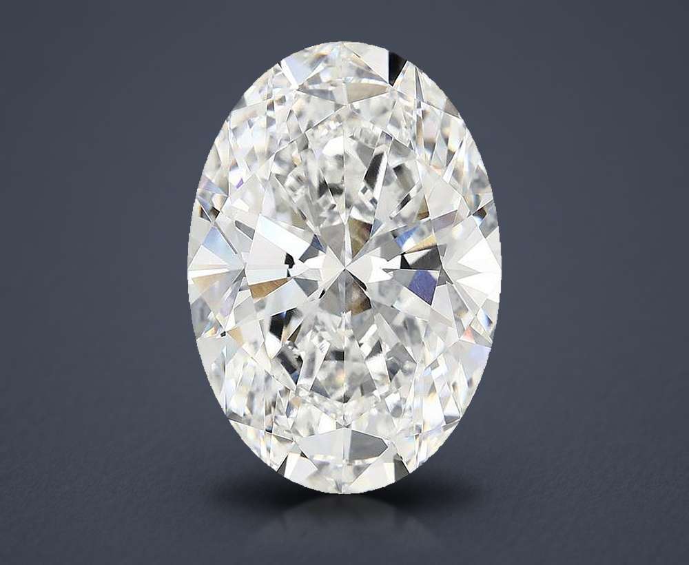 8.69 Carat Oval Lab Diamond