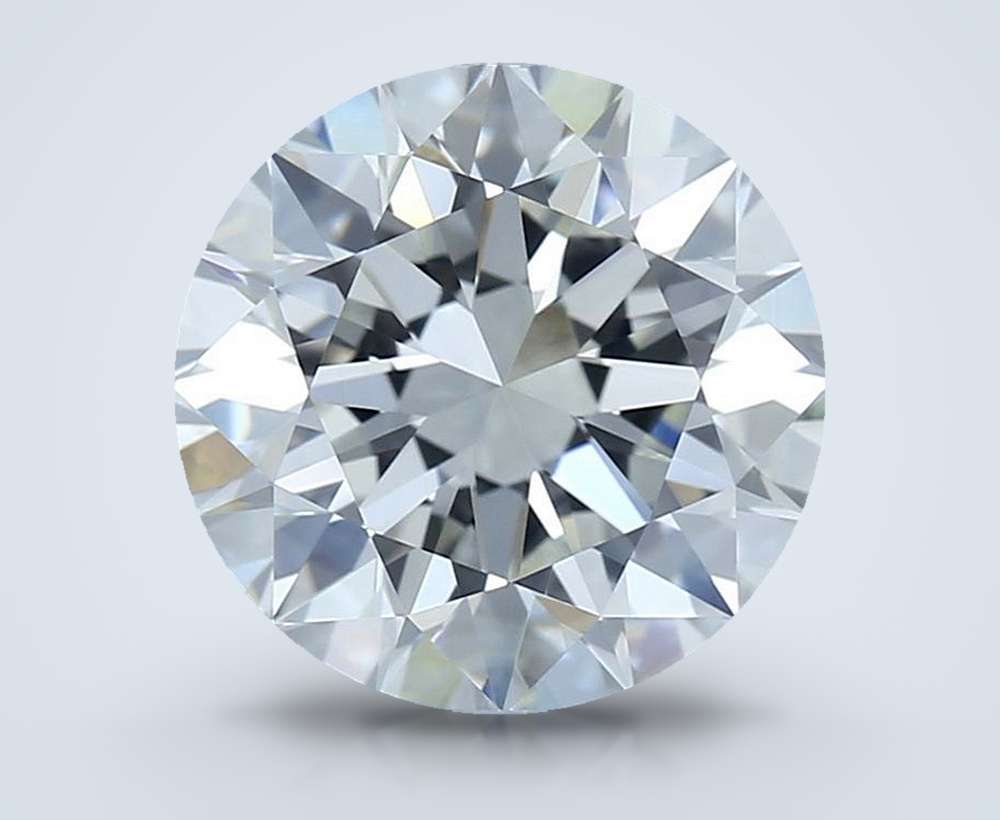 3.60 Carat Round Natural Diamond