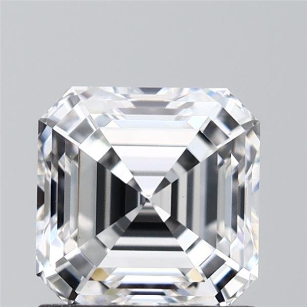 1.28ct E VS1 Rare Carat Ideal Cut Asscher Lab Grown Diamond