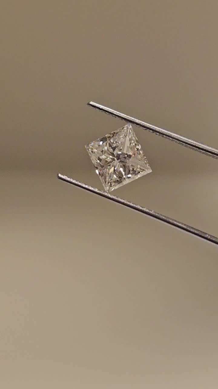 1.20ct J SI2 Very Good Cut Princess Diamond