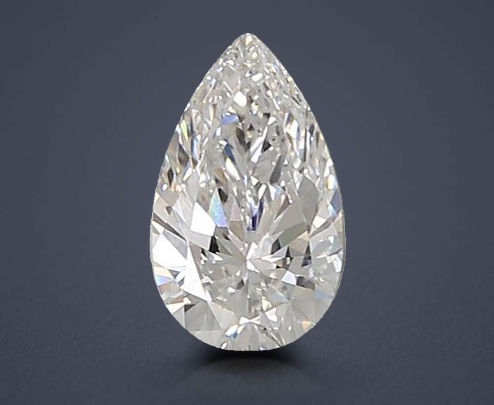 0.73 Carat Pear Lab Diamond