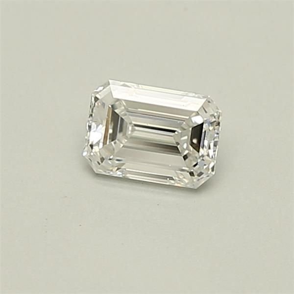 0.37ct F VS2 Rare Carat Ideal Cut Emerald Diamond