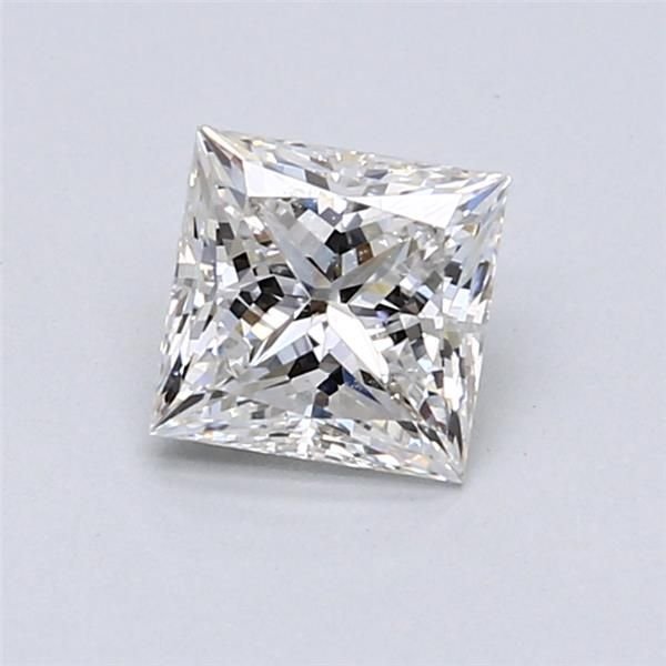 1.01ct F VS2 Rare Carat Ideal Cut Princess Diamond
