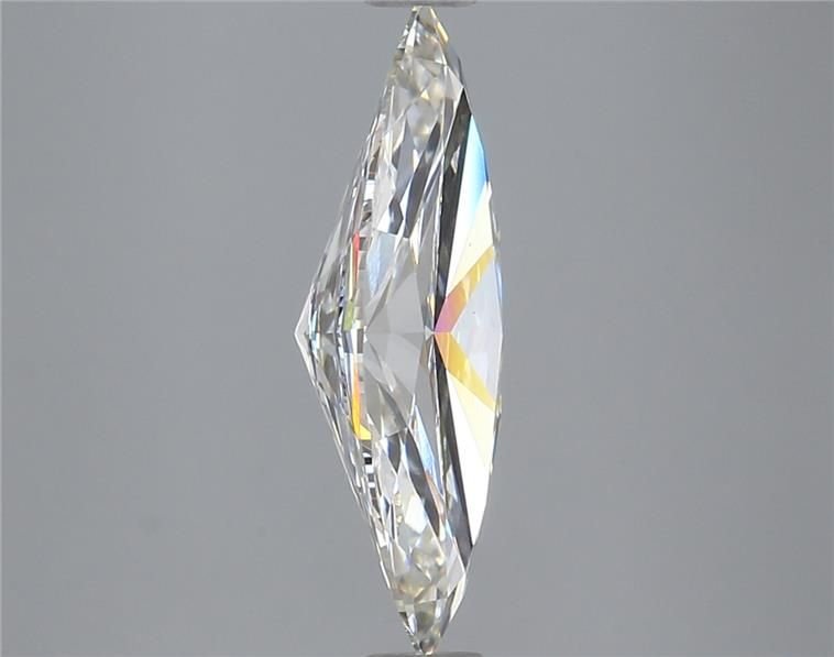 3.07ct H VS1 Rare Carat Ideal Cut Marquise Lab Grown Diamond