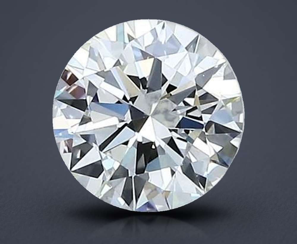 0.60 Carat Round Natural Diamond